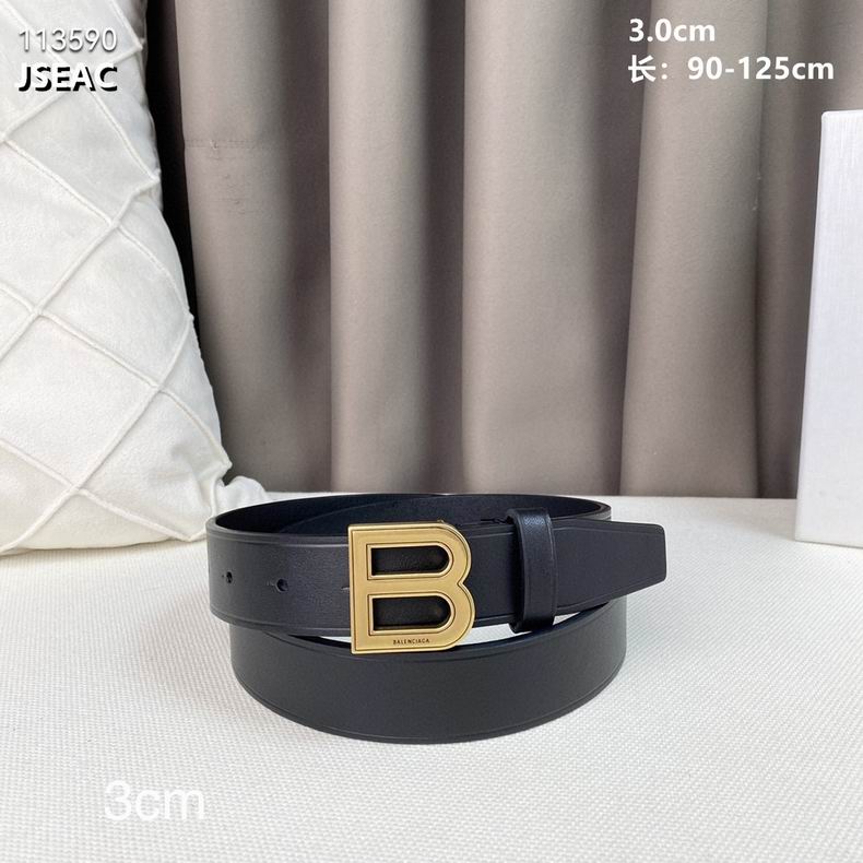 Balenciaga Belt 30mmX90-125cm 8L10